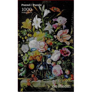 PuzzelMan (760) - Jan Davidsz de Heem: "Vase with Flowers" - 1000 pieces puzzle