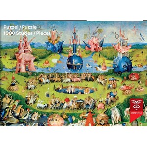 PuzzelMan (765) - Hieronymus Bosch: "The Garden of Delights" - 1000 pieces puzzle