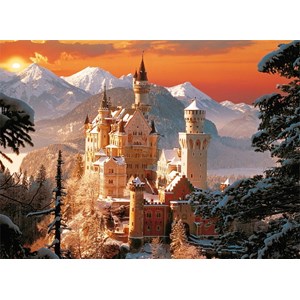 Trefl (33025) - "Neuschwanstein Castle" - 3000 pieces puzzle