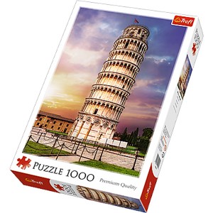 Trefl (10441) - "Pisa Tower" - 1000 pieces puzzle