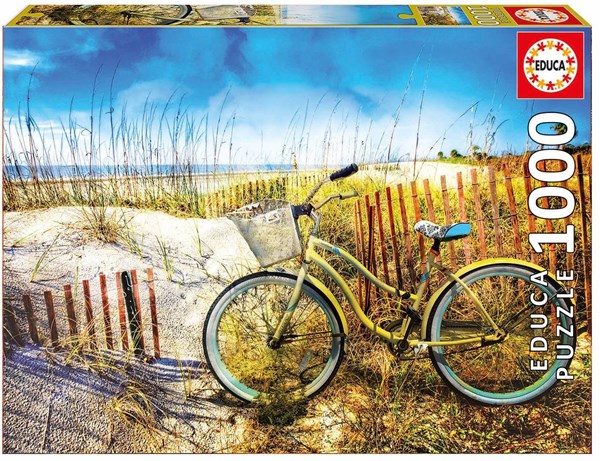 Educa (17657) - "Bike In The Dunes" - 1000 pieces puzzle