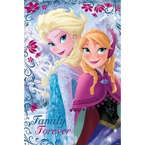 Trefl (14225) - "Sisters From The Frozen Land" - 24 pieces puzzle