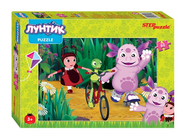 Step Puzzle (81128) - "Luntik" - 60 pieces puzzle