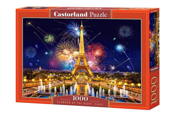 Castorland (103997) - "Glamour of the Night, Paris" - 1000 pieces puzzle
