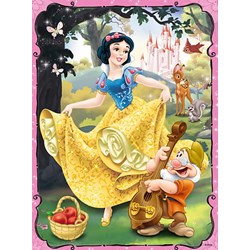 Trefl (90603) - "Disney Princess + Memo" - 30 48 pieces puzzle