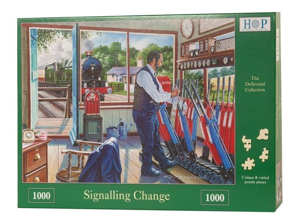 The House of Puzzles (3275) - "Signalling Change" - 1000 pieces puzzle
