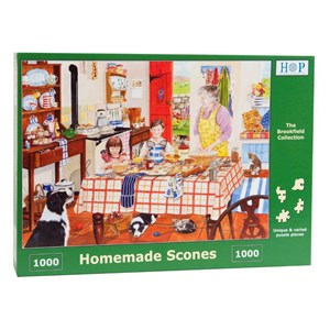 The House of Puzzles (3633) - "Homemade Scones" - 1000 pieces puzzle