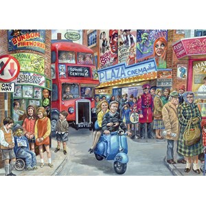 Jumbo (11090) - Jim Mitchell: "Life in the City" - 1000 pieces puzzle
