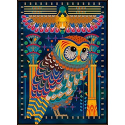 Grafika Kids (00968) - "Egyptian Owl" - 300 pieces puzzle