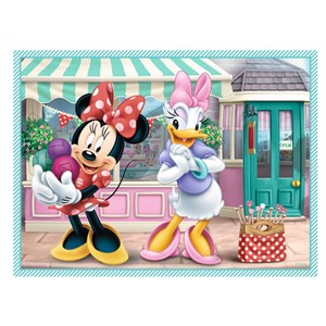 Trefl (90605) - "Minnie Mouse + Memo" - 30 48 pieces puzzle