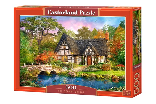 Castorland (B-52783) - Dominic Davison: "The Stoney Bridge" - 500 pieces puzzle