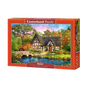 Castorland (B-52783) - Dominic Davison: "The Stoney Bridge" - 500 pieces puzzle