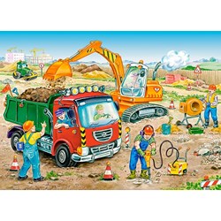 Castorland (B-13180) - "Construction Works" - 120 pieces puzzle