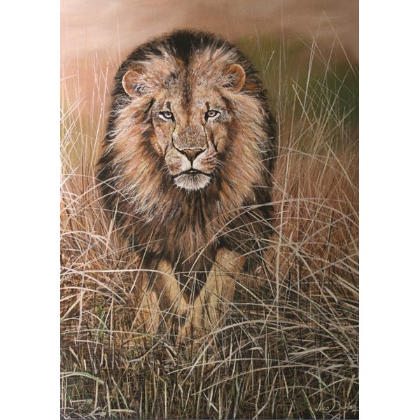 PuzzelMan (238) - Nico Bulder: "The Lion" - 1000 pieces puzzle