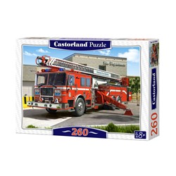 Castorland (B-27040) - "Fire Truck" - 260 pieces puzzle