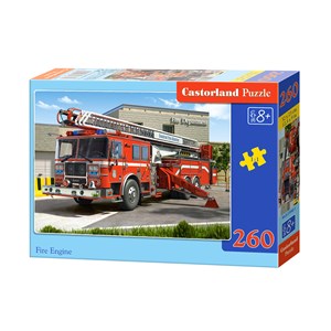 Castorland (B-27040) - "Fire Truck" - 260 pieces puzzle