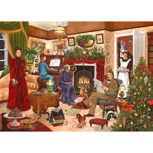 The House of Puzzles (4166) - "No.12, Christmas Past" - 1000 pieces puzzle