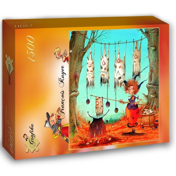Grafika (02145) - François Ruyer: "The Witch" - 1500 pieces puzzle