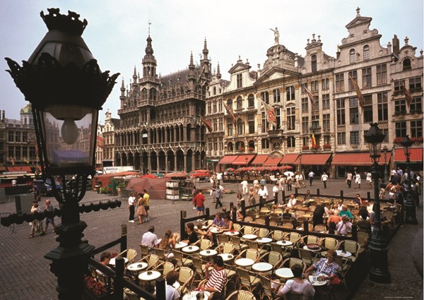 PuzzelMan (407) - "Belgium, Bruxelles" - 1000 pieces puzzle