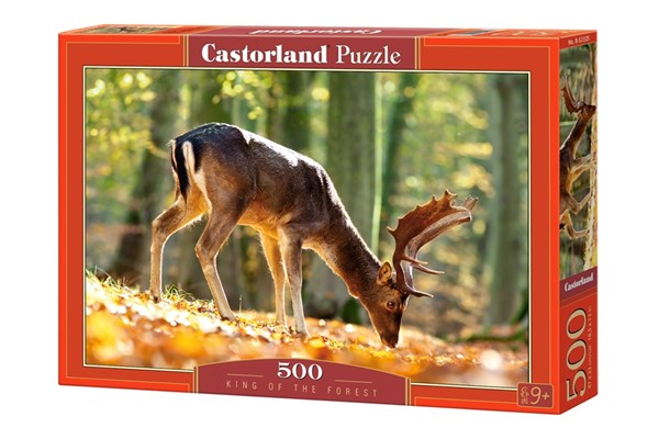 Castorland (B-52325) - "King of the Forest" - 500 pieces puzzle