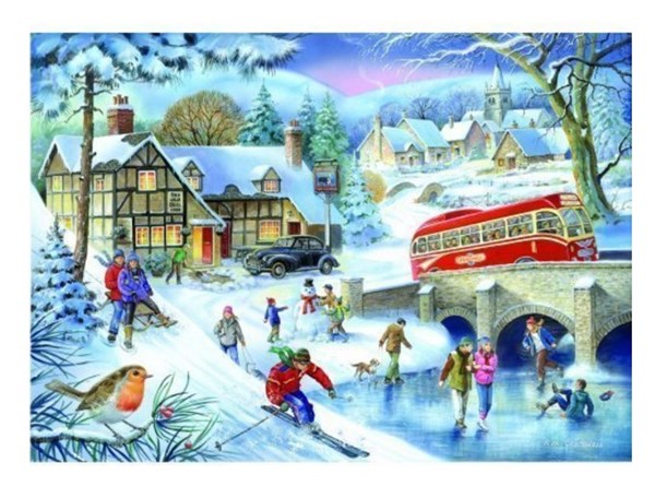 The House of Puzzles (1578) - "Winter Games" - 1000 pieces puzzle