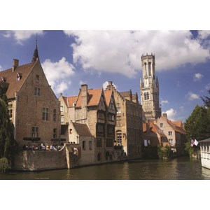 PuzzelMan (406) - "Belgium, Bruges" - 1000 pieces puzzle