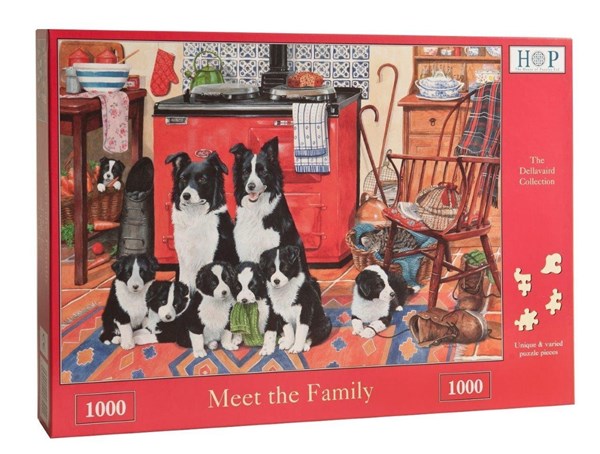 The House of Puzzles (3244) - "Meet The Family" - 1000 pieces puzzle