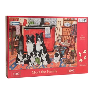 The House of Puzzles (3244) - "Meet The Family" - 1000 pieces puzzle