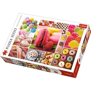 Trefl (10469) - "Candy Collage" - 1000 pieces puzzle