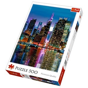 Trefl (37261) - "Manhattan, New York" - 500 pieces puzzle