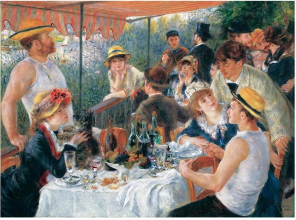 Puzzle Michele Wilson (C35-250) - Pierre-Auguste Renoir: "The Luncheon of the Boating" - 250 pieces puzzle