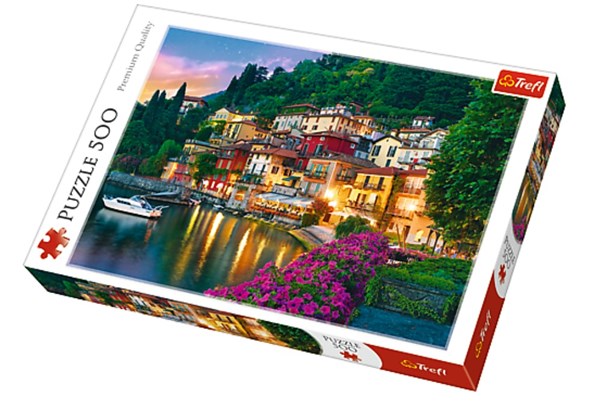 Trefl (37290) - "Lake Como, Italy" - 500 pieces puzzle