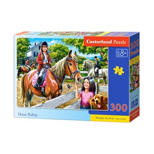 Castorland (B-030095) - "Horse Riding" - 300 pieces puzzle