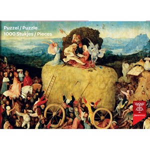 PuzzelMan (766) - Jerome Bosch: "Wheat Cart" - 1000 pieces puzzle