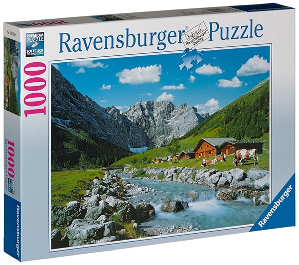 Ravensburger (19216) - "Karwendel Mountains, Austria" - 1000 pieces puzzle