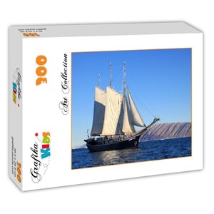 Grafika Kids (00608) - "Sailing Ship" - 300 pieces puzzle