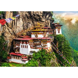 Trefl (27092) - "Tiger's Nest, Bhutan" - 2000 pieces puzzle