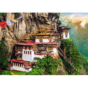 Trefl (27092) - "Tiger's Nest, Bhutan" - 2000 pieces puzzle