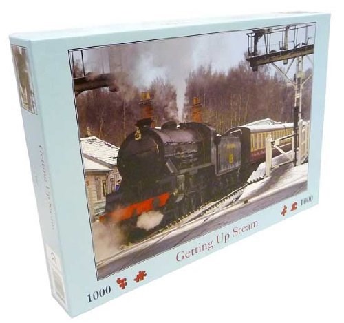 The House of Puzzles (1332) - "Getting Up Steam" - 1000 pieces puzzle