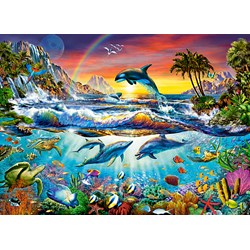 Castorland (B-030101) - "Paradise Cove" - 300 pieces puzzle