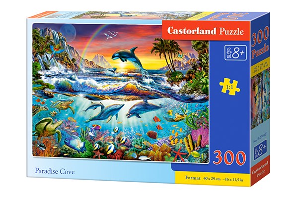 Castorland (B-030101) - "Paradise Cove" - 300 pieces puzzle