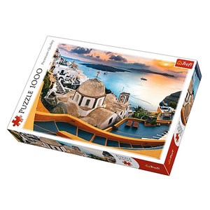 Trefl (10445) - "Santorini" - 1000 pieces puzzle