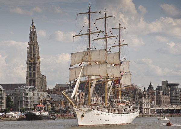 PuzzelMan (405) - "Belgium, Antwerp" - 1000 pieces puzzle