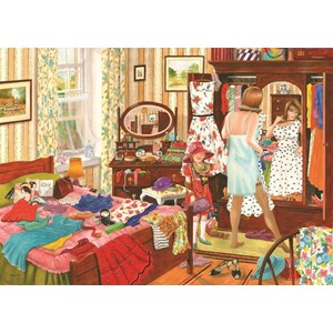 The House of Puzzles (3251) - "Nothing To Wear" - 1000 pieces puzzle
