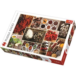 Trefl (10470) - "Collage - Spices" - 1000 pieces puzzle