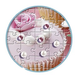 Ravensburger (14908) - "Cupcakes + 45 Gems" - 500 pieces puzzle
