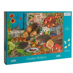 The House of Puzzles (3206) - "Garden Helpers" - 1000 pieces puzzle