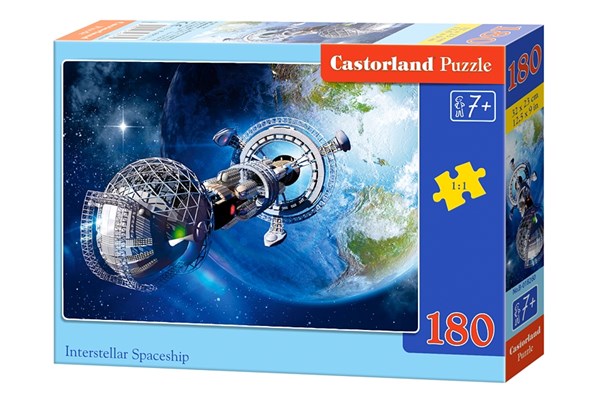 Castorland (B-018260) - "Interstellar Spaceship" - 180 pieces puzzle