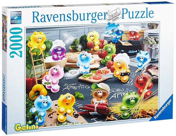 Ravensburger (16608) - "Kitchen Rush" - 2000 pieces puzzle