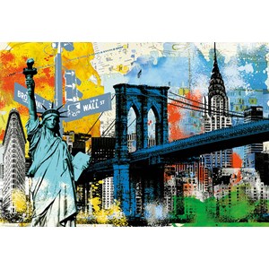 Educa (17120) - "Urban Liberty" - 1500 pieces puzzle